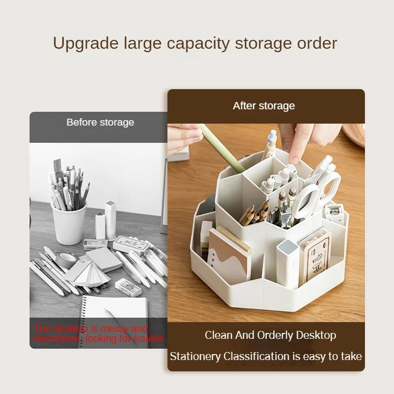 SpaceSaver™ 360º Rotatable Desk Organizer