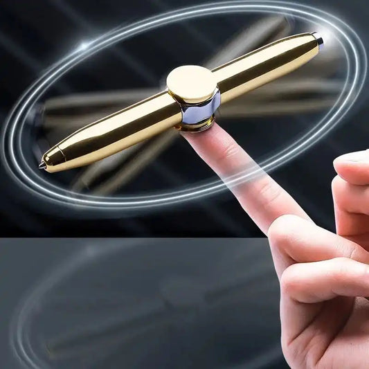 SpiralPen™ Ballpoint Pen Spinner With Built-in LED