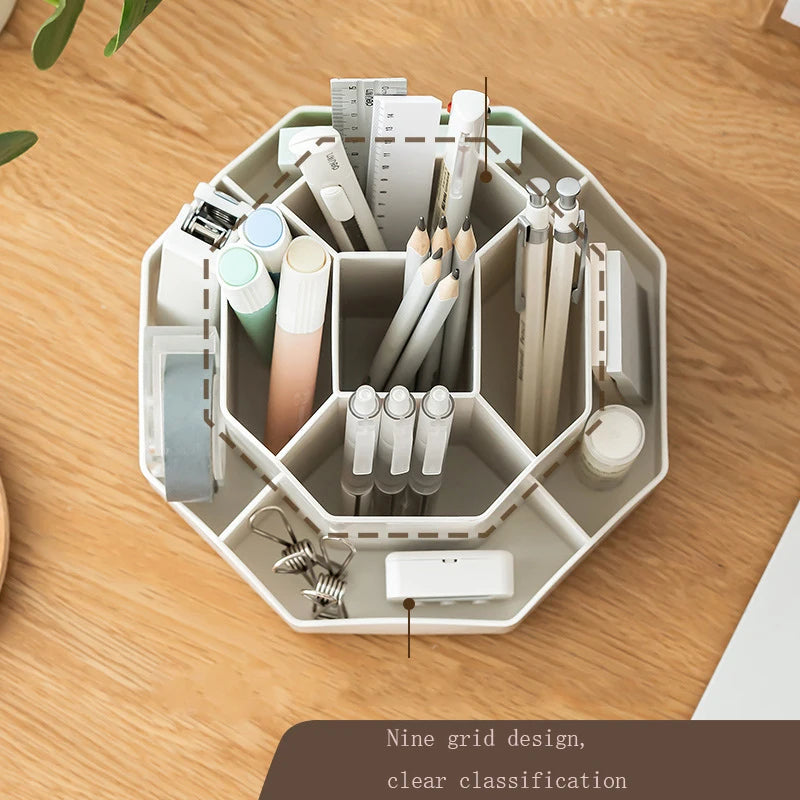 SpaceSaver™ 360º Rotatable Desk Organizer