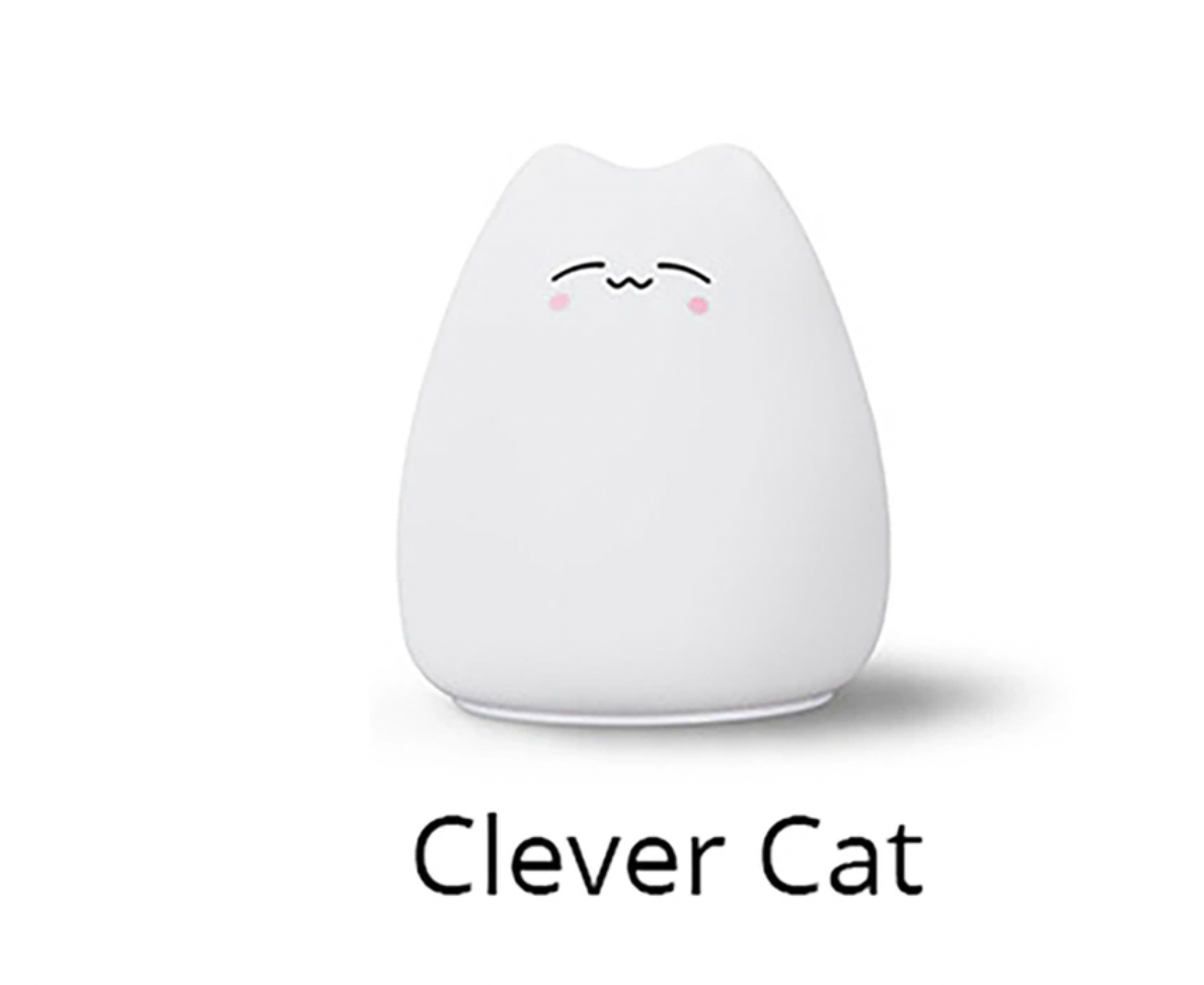 MeowLight™ Cute Silicone LED Cat Lamp