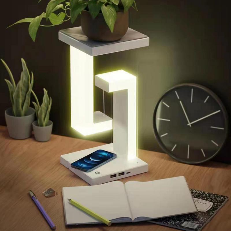 GravityGlow™ Suspended LED Charging Lamp